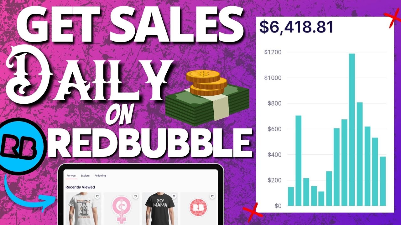 Daily Redbubble Sales Guide