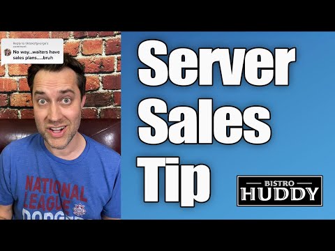 Server Sales Tip