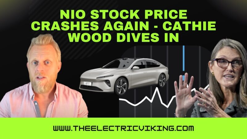 NIO stock price crashes again – Cathie Wood DIVES in