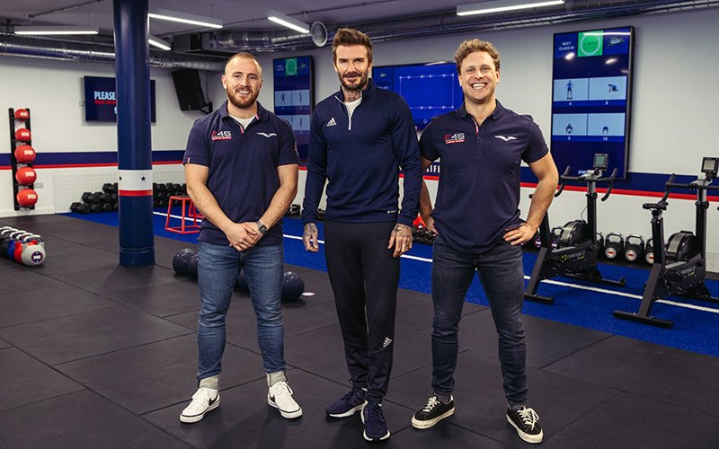 David Beckham Partners in Latest F45 Training Studio in UK