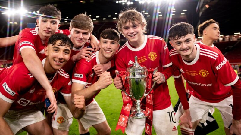 Former Manchester United coach tips club for more trophies after FA Youth Cup win