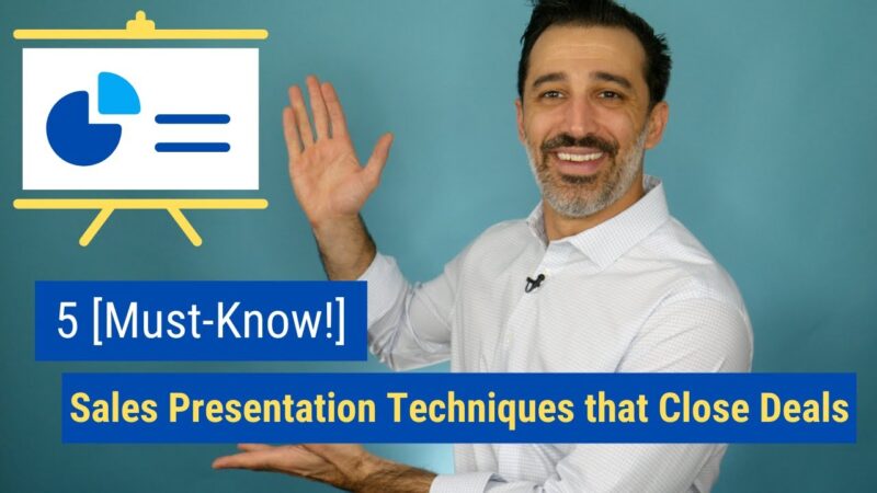5 [Must Know!] Sales Presentation Techniques that Close Deals