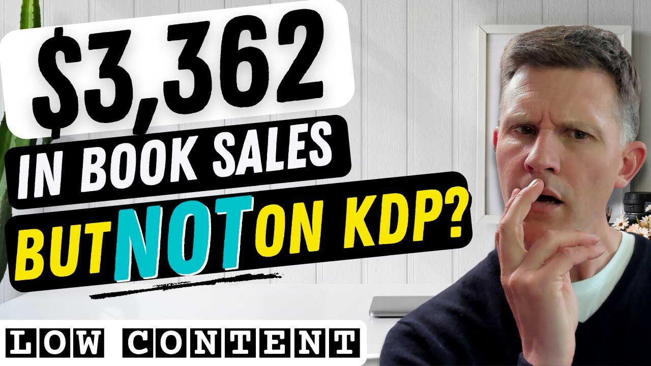 How I Earned over $3,300 in Book Sales Without Using KDP | Low Content Book Publishing