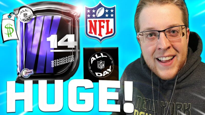 HUGE NFL ALL DAY Pack Opening & NEWS (Effects ALL Moments VALUE!) | INVESTING Strategies (Shhh 🤫)