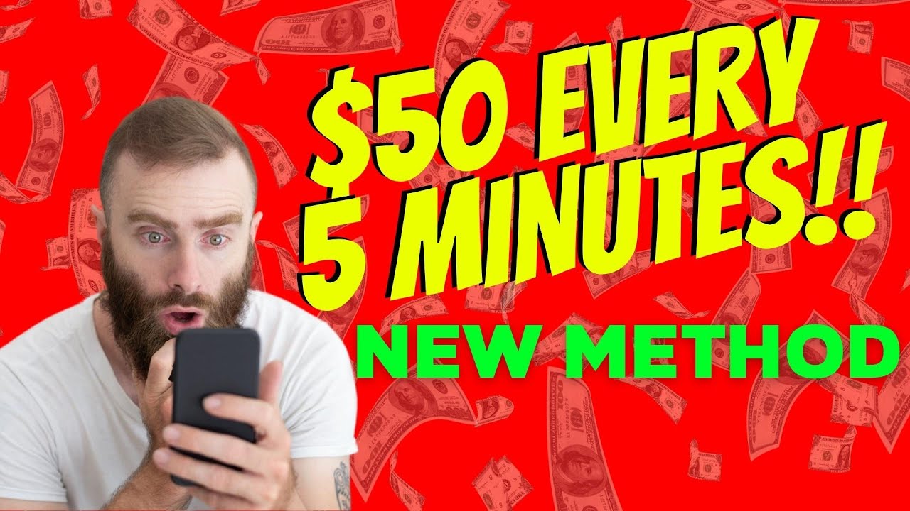 $50 Every 5 Minutes! * NEW Method & Available Worldwide | How To Make Money Online.