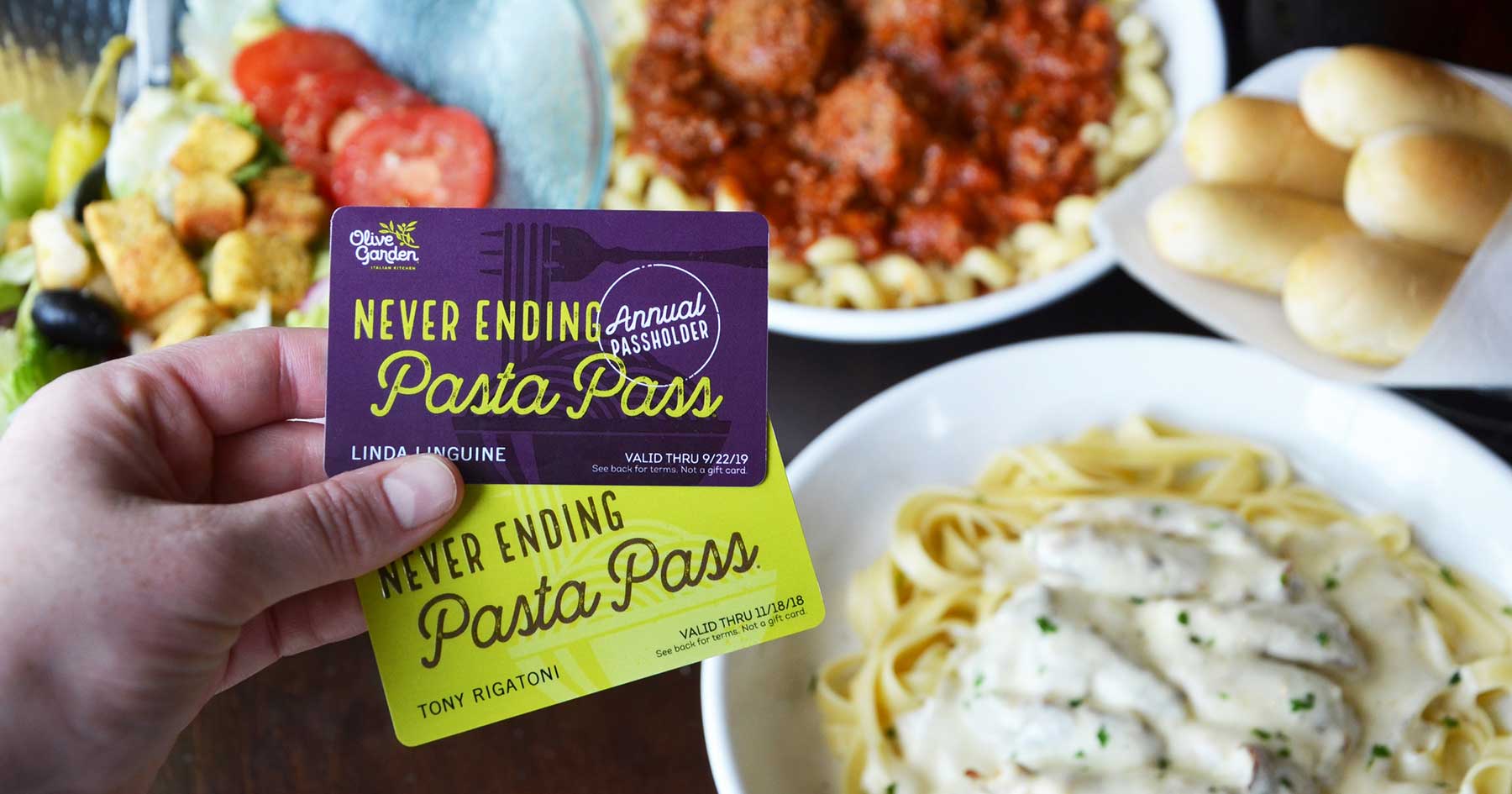 Olive Garden hints at end of Never-Ending Pasta Bowl