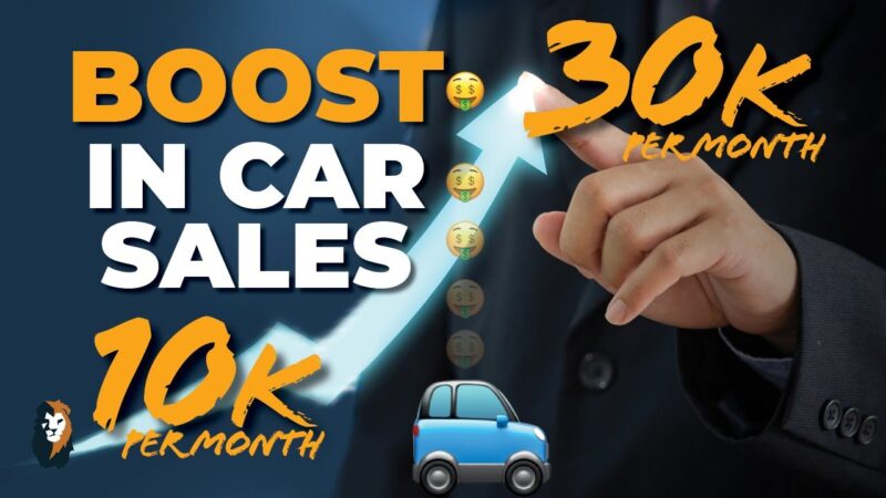 Car Sales Training | Boost Your Monthly Income To $30K | Andy Elliott