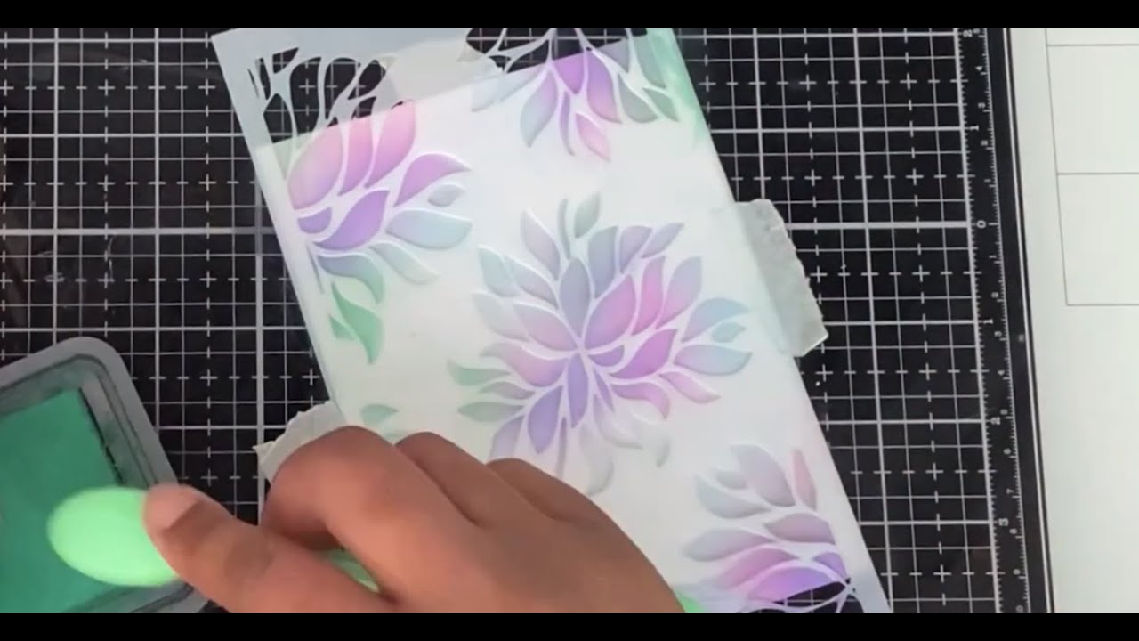 Oxide Ink Blending Technique for FAUX WATERCOLOR Handmade Cards @Love Builds Up Crafts – #AlinaCraft