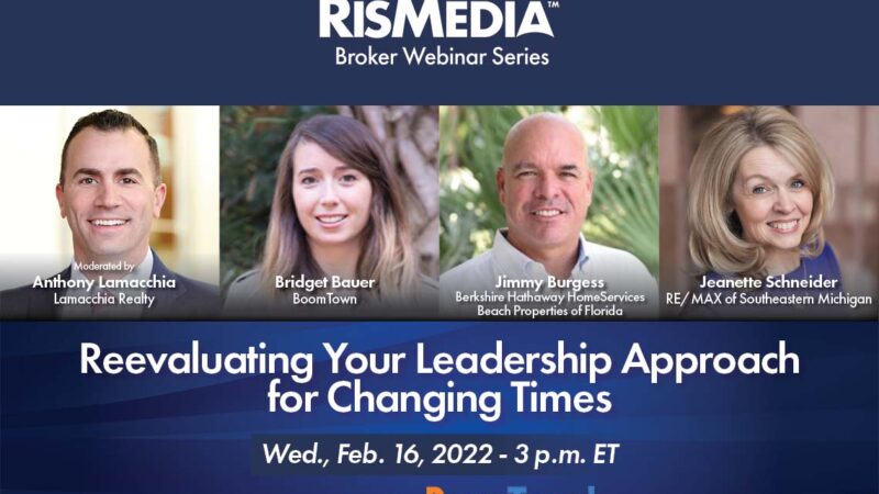 Reevaluating Your Leadership Approach for Changing Times — RISMedia