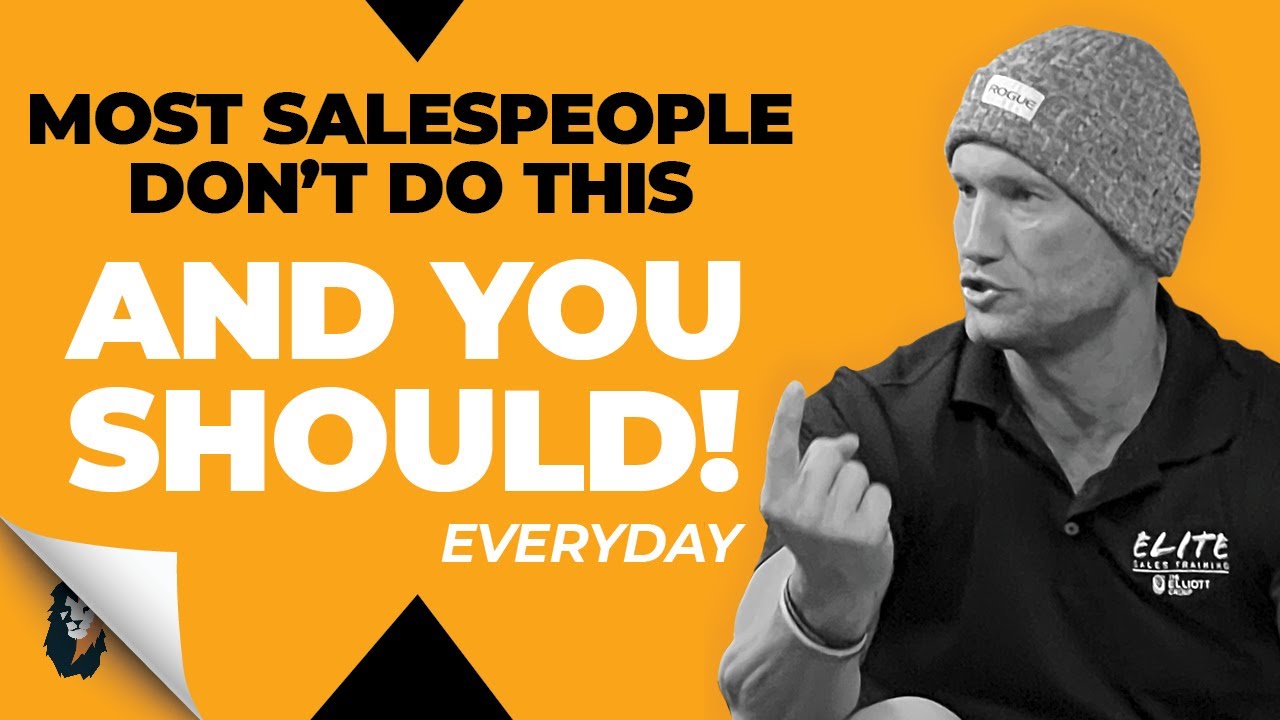 Car Sales Training // Most Salespeople Don't Do This AND YOU SHOULD! // Andy Elliott