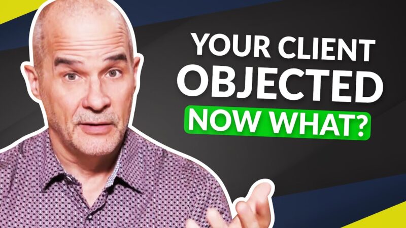 Why You Should Welcome Sales Objections | 5 Minute Sales Training with Jeff Shore