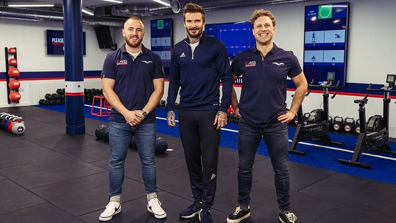 David Beckham Partners in Latest F45 Training Studio in UK