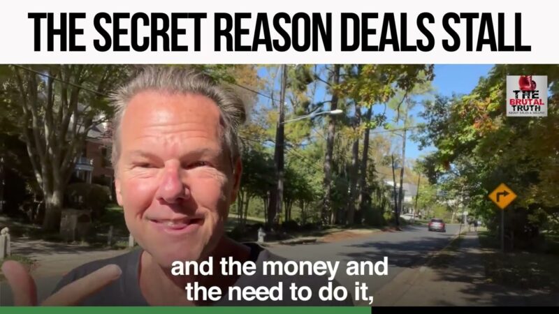 THE HIDDEN REASONS YOUR DEALS STALL AND WHAT TO DO ABOUT IT