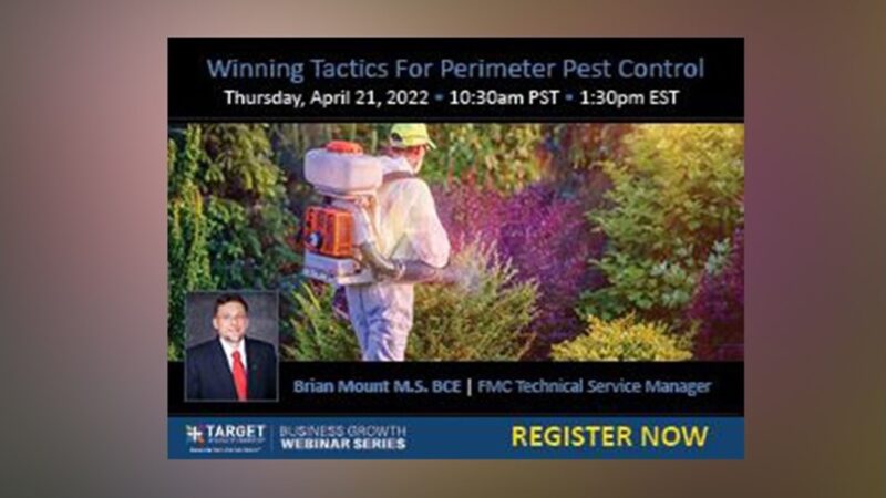 Target Specialty Products Host ‘Winning Tactics For Perimeter Pest Control’ Webinar – PCT