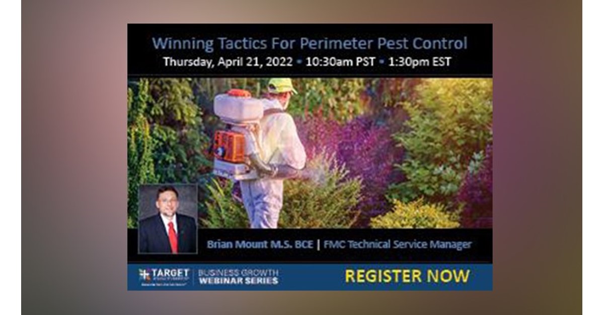 Target Specialty Products Host ‘Winning Tactics For Perimeter Pest Control’ Webinar – PCT