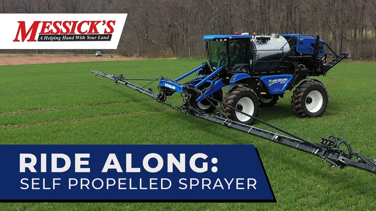 Ride Along: New Holland Self Propelled Sprayer