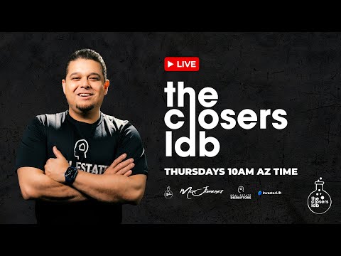 The Closers Lab: WHOLESALE REAL ESTATE LIVE CALLS W/ EL CERRADOR 5-5-22