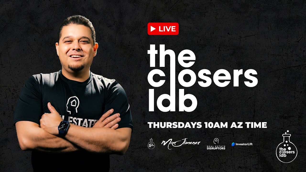 The Closers Lab: WHOLESALE REAL ESTATE LIVE CALLS W/ EL CERRADOR 5-12-22