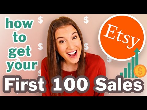 HOW TO GET YOUR FIRST 100 SALES ON ETSY 💵 | How to sell on Etsy 2022