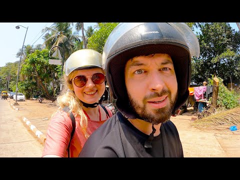 First time riding a motorbike in India ??