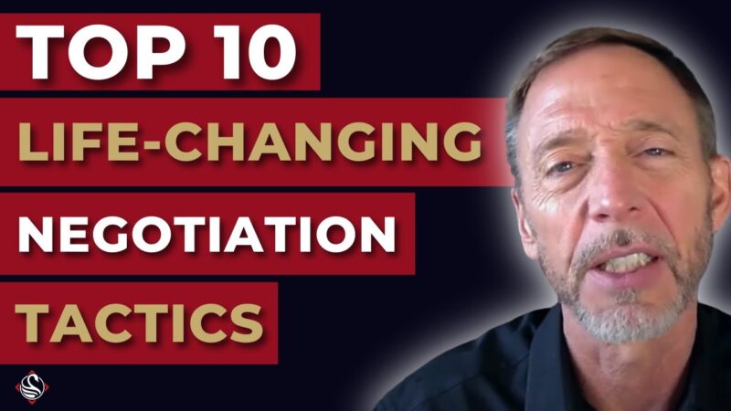 Top 10 MOST Powerful Negotiation Tips | Black Swan Method | Chris Voss