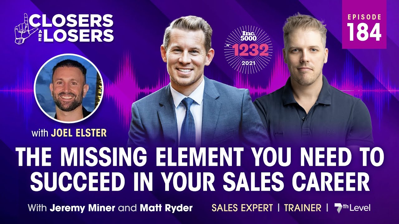 The Missing Element You Need to Succeed In Your Sales Career