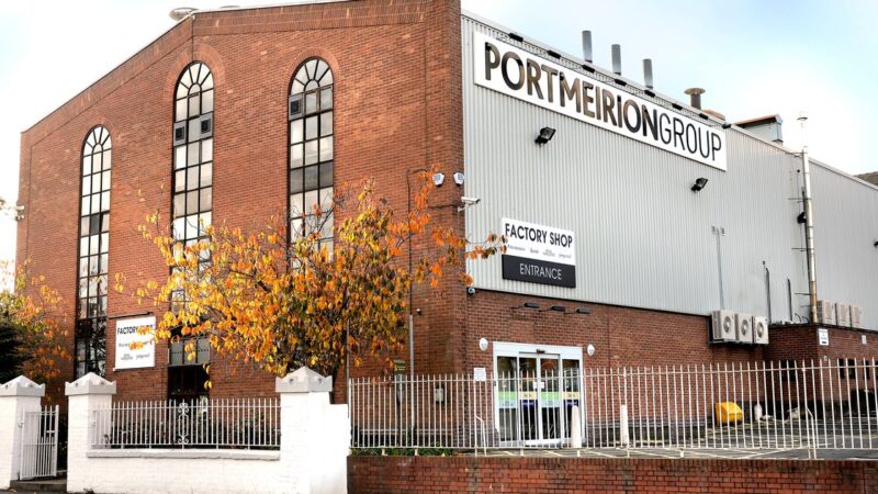 Portmeirion sales up as inflation and Ukraine war bite