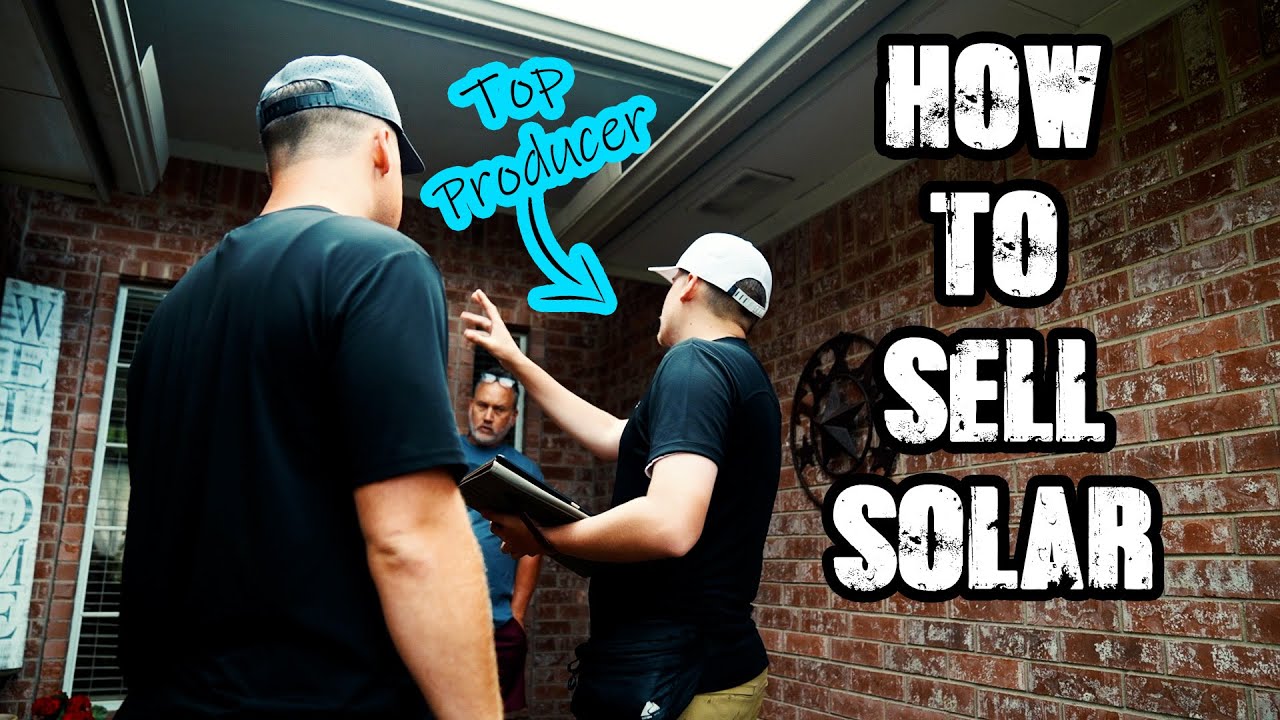 How To Set a Solar Appointment with Peyton – Door to Door Solar Sales