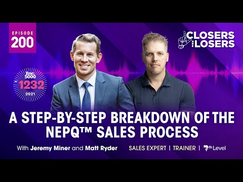 A Step By Step Breakdown of the NEPQ™ Sales Process