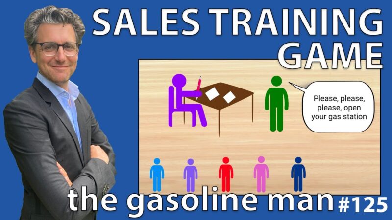 Sales Training Game – The Gasoline Man – 125