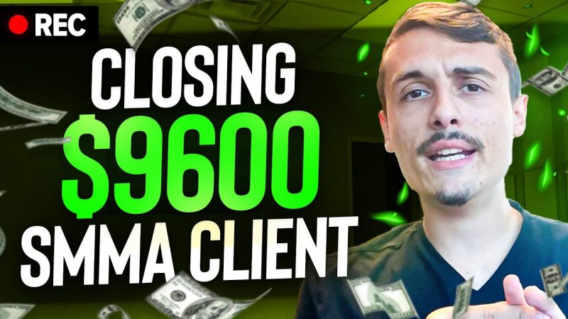 Closing $9,600 SMMA Client (Live Sales Call!)