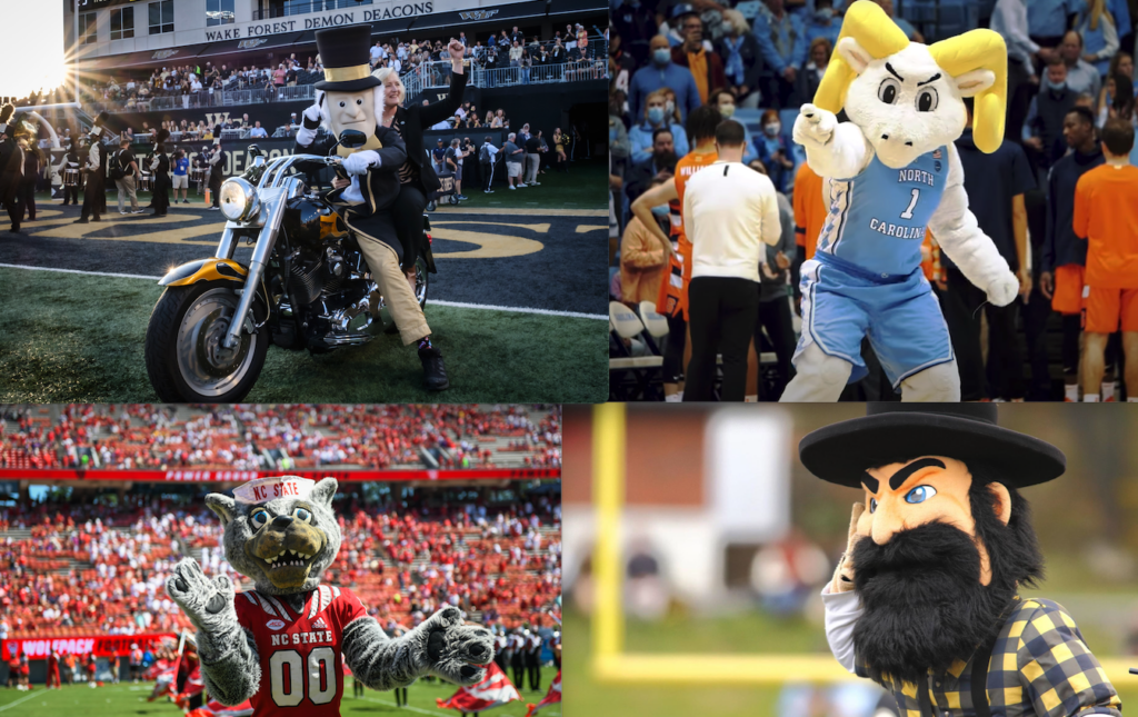 Guess what these college mascots all have in common?