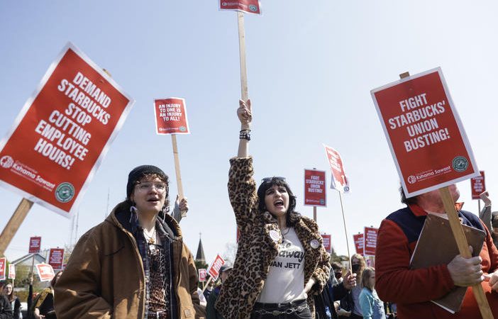 Starbucks workers have unionized at record speed; many fear retaliation now