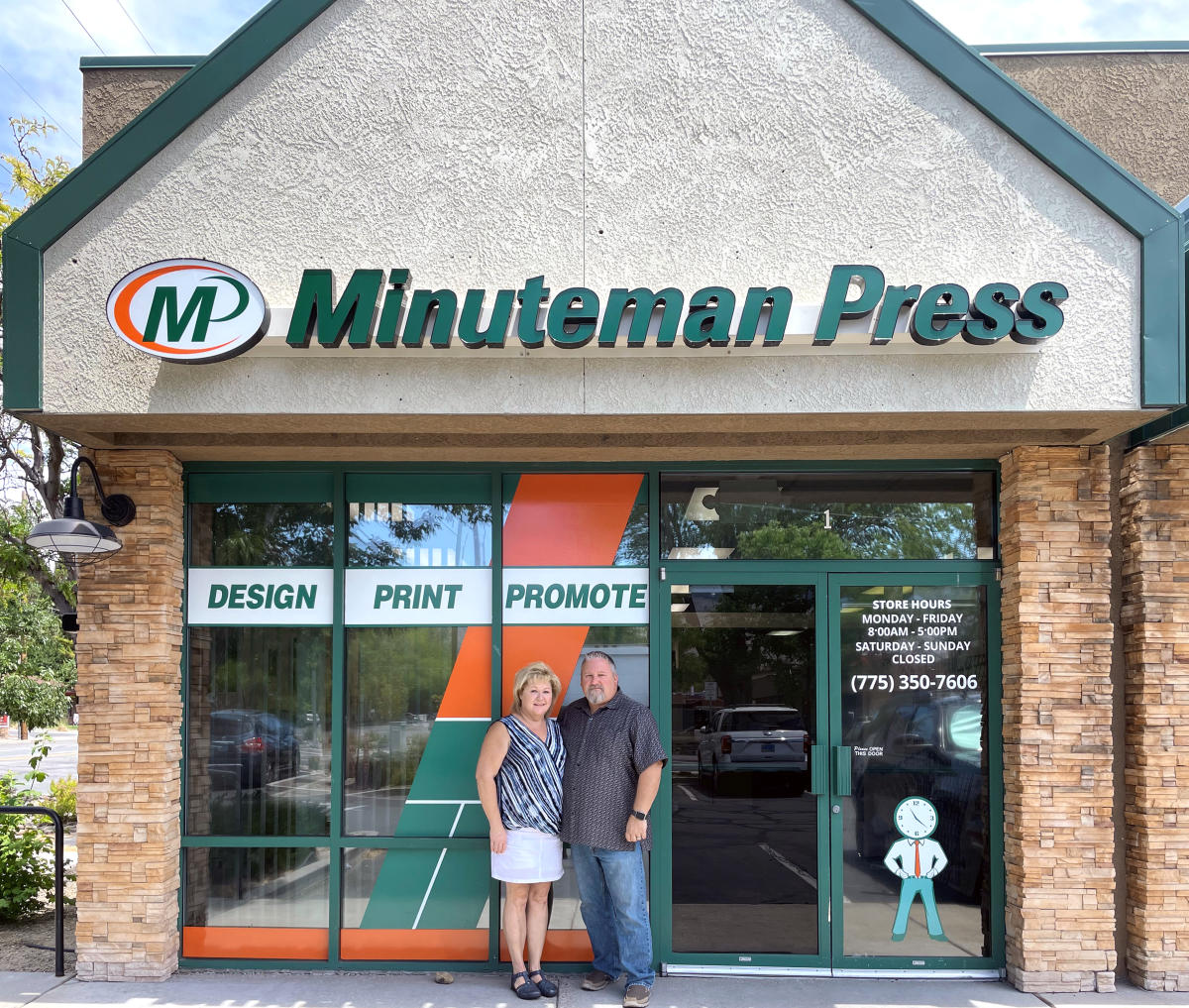 38-Year Printing Veterans Larry and Tami Jacobs Grow Sales After Buying New Minuteman Press Franchise in Carson City, NV