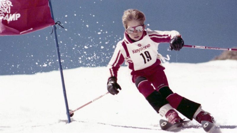 Moles conquered the ski slopes