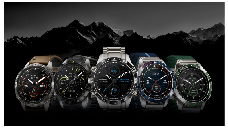 Garmin unveils the second-generation MARQ collection, five luxury modern tool watches crafted for aspirations on land, sea and air