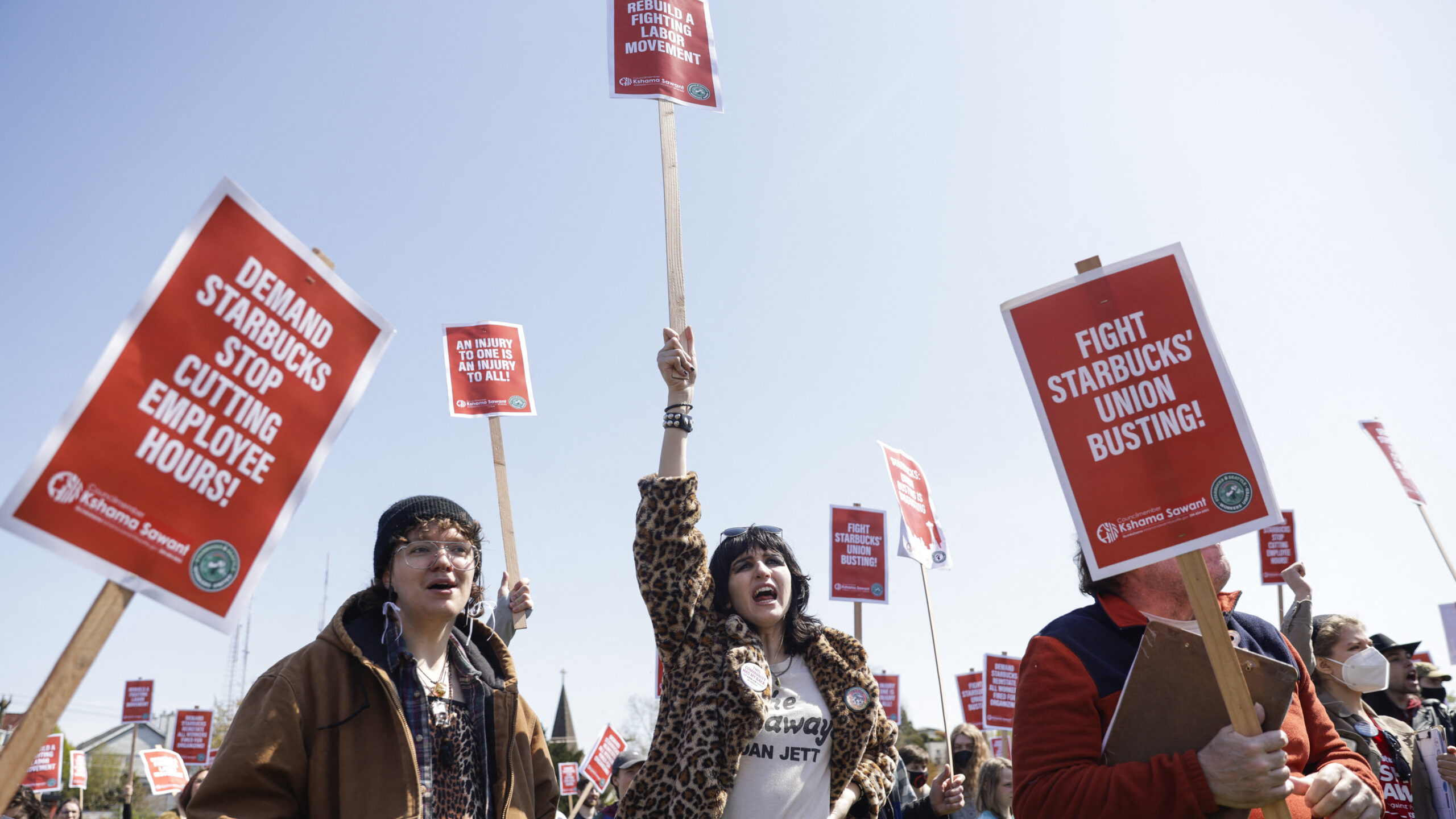 Starbucks workers have unionized at record speed; many fear retaliation now