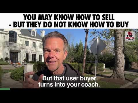 YOU MAY KNOW HOW TO SELL – BUT THEY DO NOT KNOW HOW TO BUY…