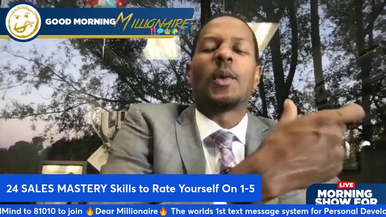 24 SALES MASTERY Skills to Rate Yourself On 1-5