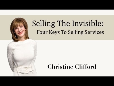 Selling The Invisible: Four Keys To Selling Services