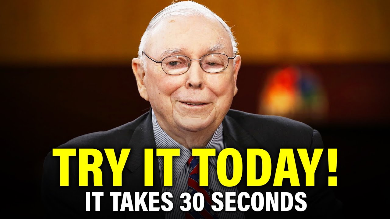 "10 Simple TRICKS To Achieve Financial Success" – Charlie Munger