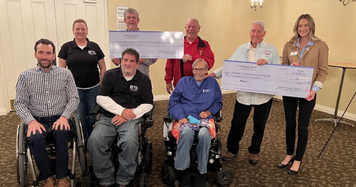 Corvette club raises $20,000 at Vettes for Vets car show to help area veterans … Events in North County