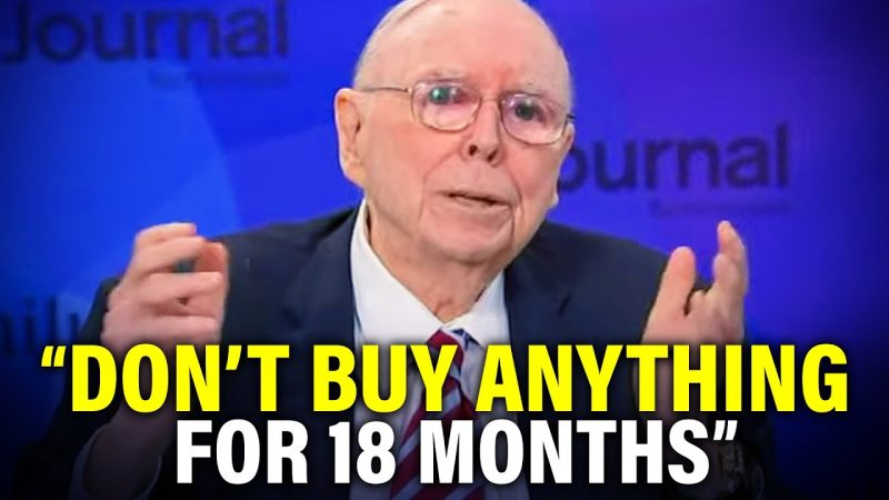 "What's Coming Is WORSE Than A Recession" – Charlie Munger's Last WARNING