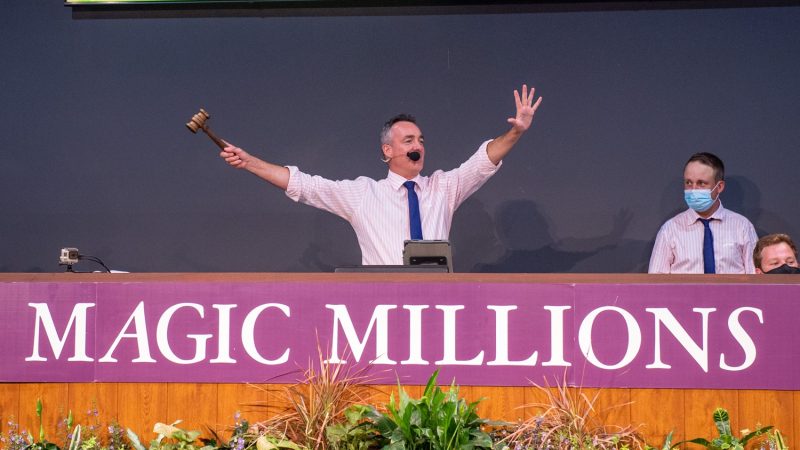 Oracle Grant Burns reveals the Magic of the auction ring