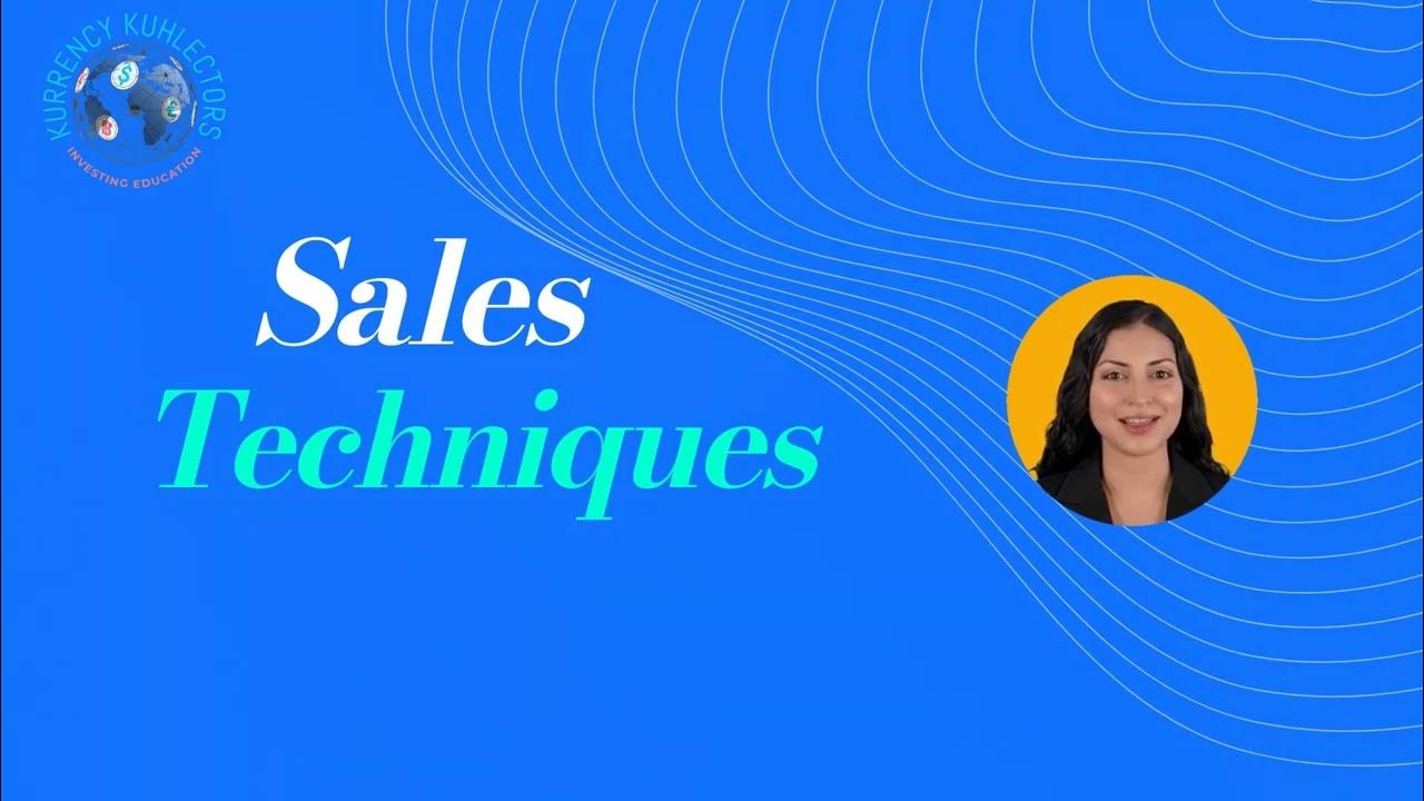Sales Techniques (Training 4)