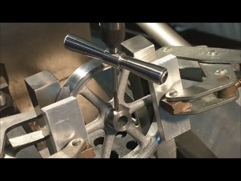 Stuart D10 – # 2 — Machining The Flywheel — Minor Part, Major Effort