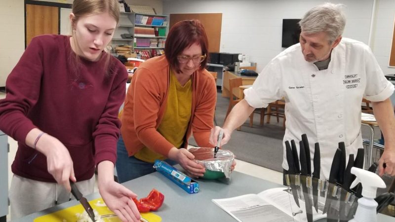 Cambridge students gets cooking with Chef in the Classroom