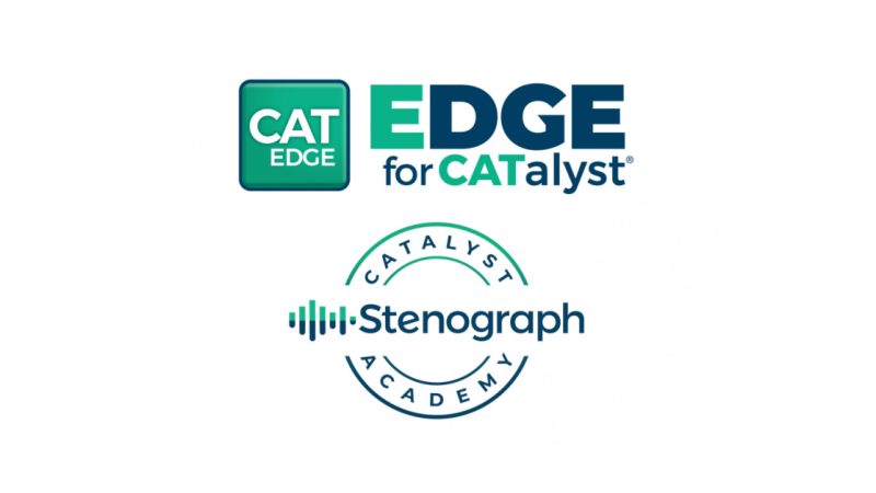 Stenograph Announces CATalyst Academy: Training Content Added to Edge for CATalyst Support Plan
