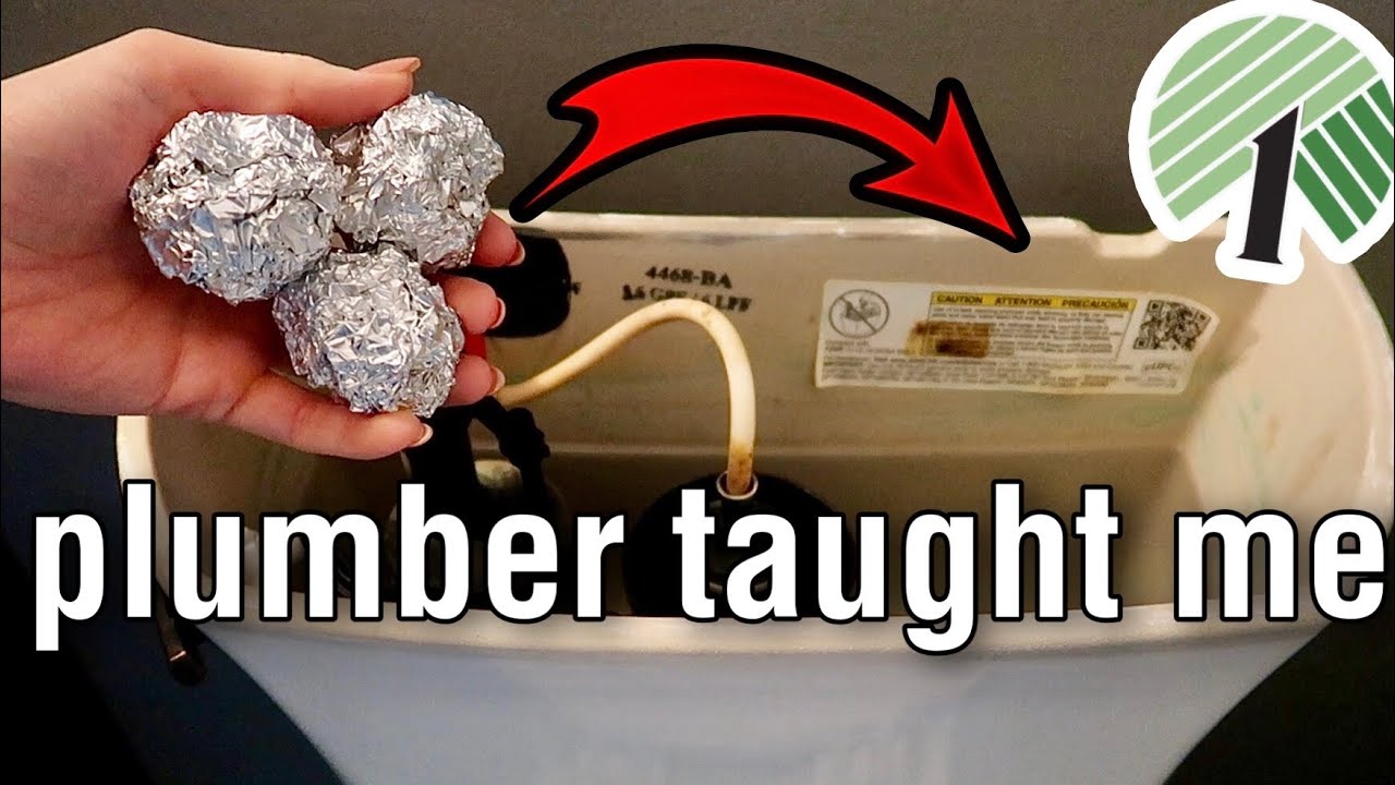 Put aluminum foil in your toilet! After 5 minutes be shocked by the result (Dollar Tree Trick)